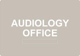 ADA - Audiology Office - 6" x 8.5"