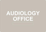 ADA - Audiology Office - 6" x 8.5"