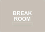 ADA - Break Room - 6" x 8.5"