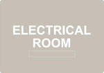 ADA - Electrical Room - 6" x 8.5"