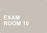ADA - Exam Room 10 - 6" x 8.5"