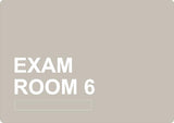 ADA - Exam Room 6 - 6" x 8.5"