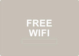 ADA - Free Wifi - 6" x 8.5"