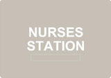ADA - Nurses Station - 6" x 8.5"
