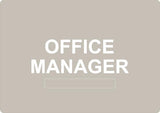 ADA - Office Manager - 6" x 8.5"