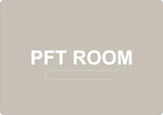 ADA - PFT Room - 6" x 8.5"
