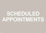 ADA - Scheduled Appointments - 6" x 8.5"
