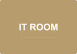 ADA - IT Room - 6" x 8.5"