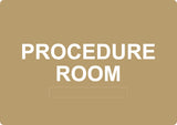 ADA - Procedure Room - 6" x 8.5"