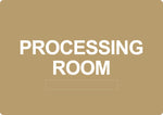 ADA - Processing Room - 6" x 8.5"