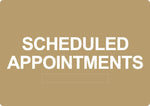 ADA - Scheduled Appointments - 6" x 8.5"