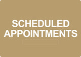 ADA - Scheduled Appointments - 6" x 8.5"
