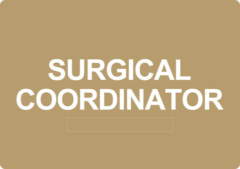 ADA - Surgical Coordinator - 6" x 8.5"