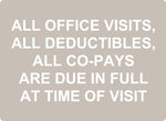 ADA - All Office Visits - 8" x 11"