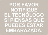 ADA - Por Favor Notifique - 8" x 11"