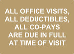 ADA - All Office Visits - 8" x 11"