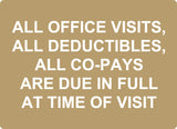ADA - All Office Visits - 8" x 11"
