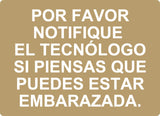 ADA - Por Favor Notifique - 8" x 11"
